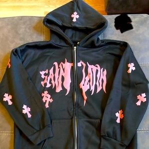 Men/Boys size Large Black/Red hoodie.. Never worn